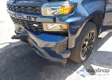 2021 Chevrolet Silverado 1500 2Wd Double Cab Standard Bed Custom from USA, damaged, VIN 1GCRWBEK5MZ318208